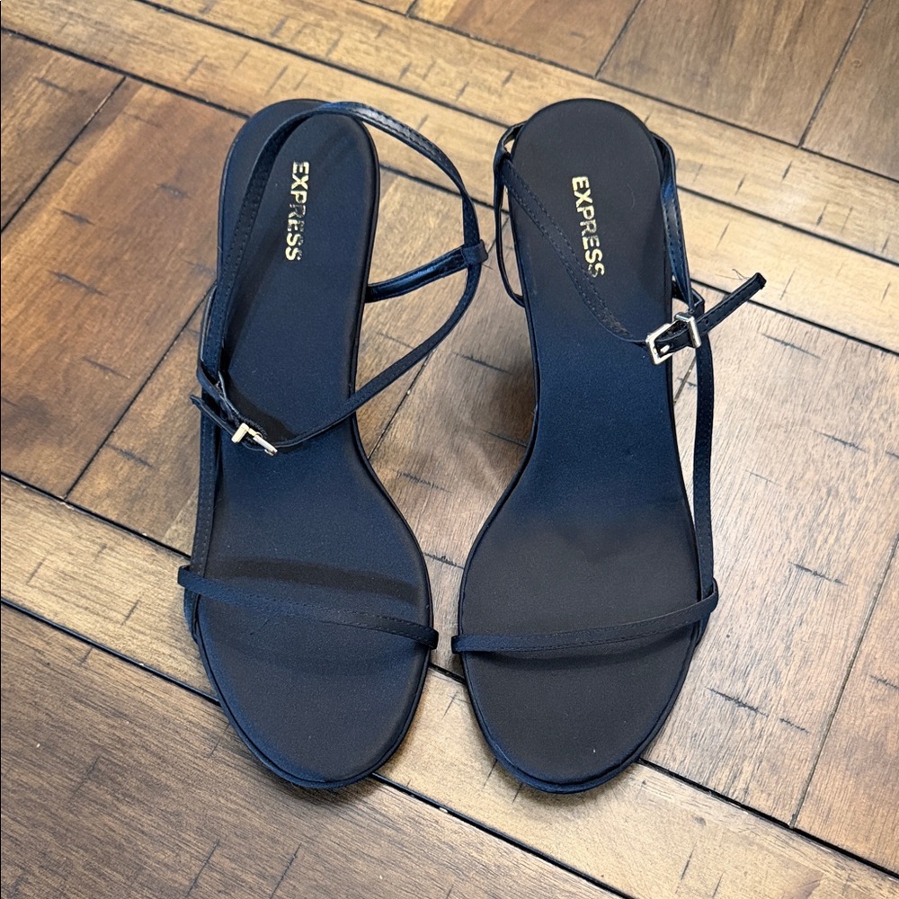 Express Women's Elegant Black Heels